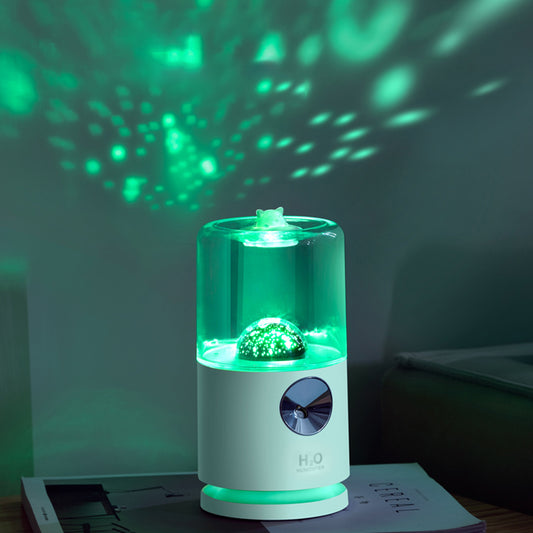 Smart Rotary Projection Humidifier