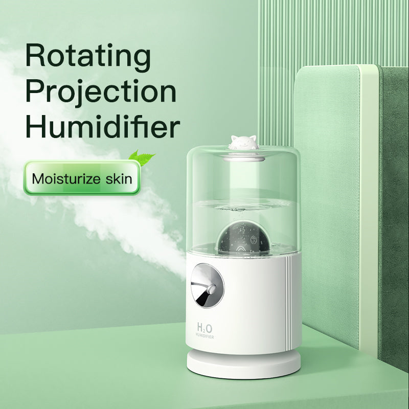 Smart Rotary Projection Humidifier